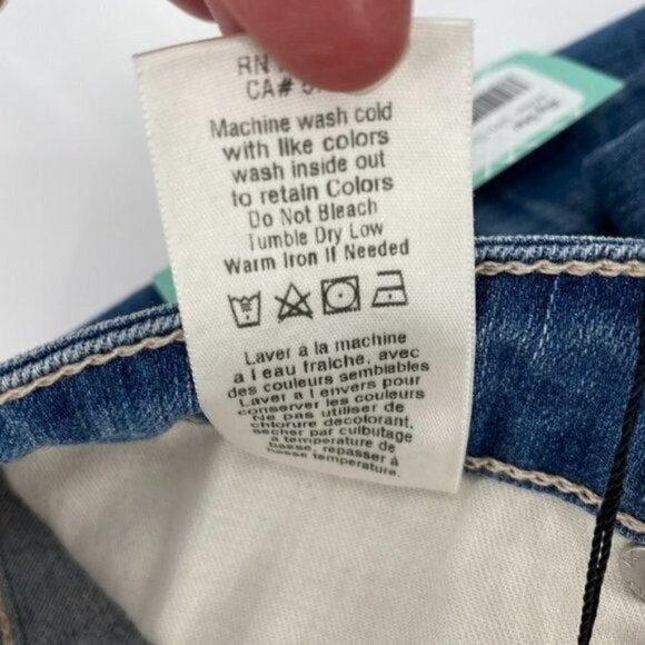 Big Star Hydra Cigarette Slim Straight High Rise 29 Stitch Fix Denim Jeans NEW - Picture 8 of 8